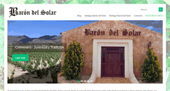 Desktop Screenshot of barondelsolar.com
